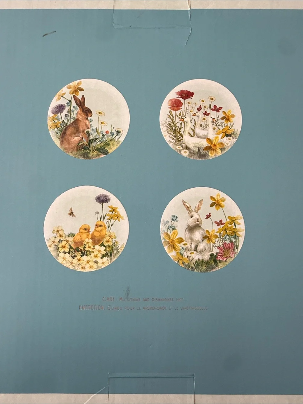 Pottery Barn Set Of 4 Hilltop Garden 8-3/4